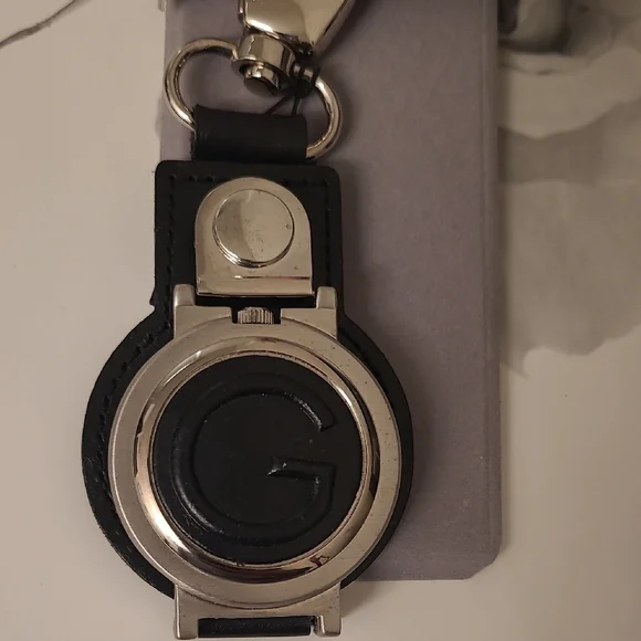 GUESS Black and Silver Watch with Keychain - Picture 7 of 10